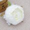 25 Pcs Silk Peony Artificial Flower Heads 4 inch Fake Peony Flowers Heads with Stems Artificial Peony Flower Heads in Bulk Wholesale for Wedding Home Decor